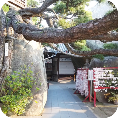 神社の入り口